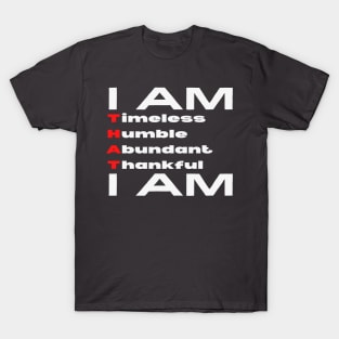 I Am That I Am T-Shirt